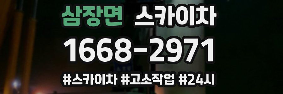 삼장면 스카이차