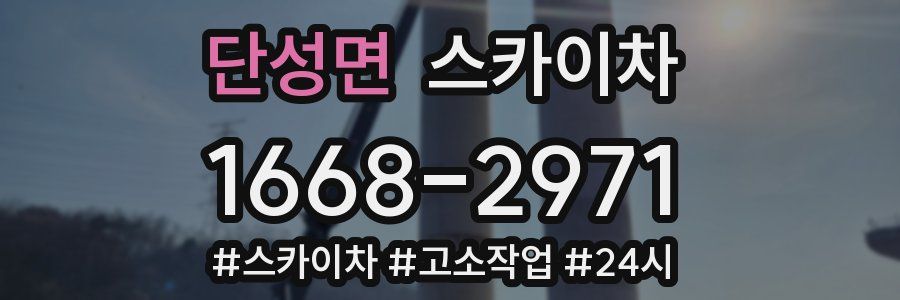 단성면 스카이차