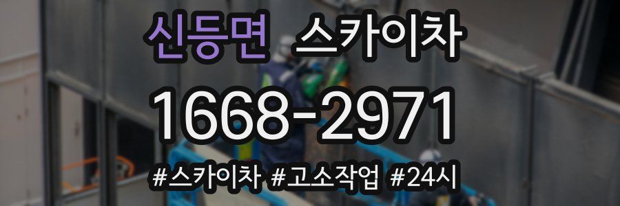 신등면 스카이차