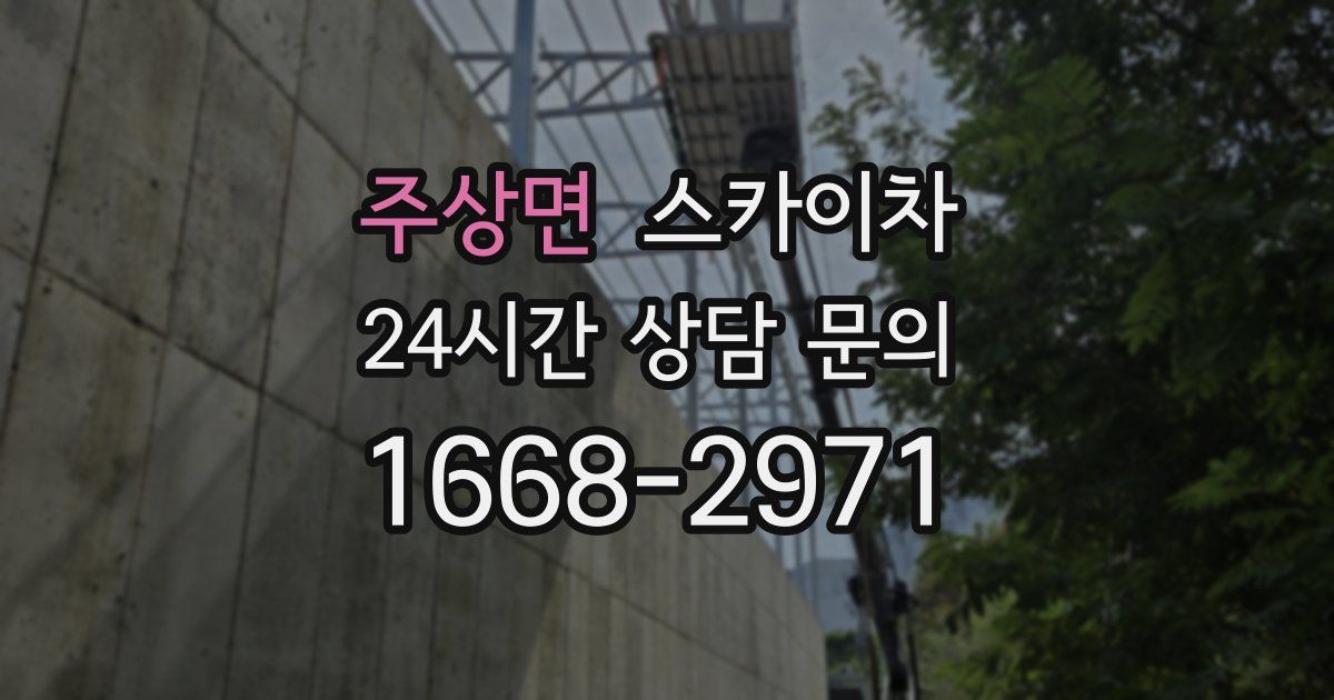 주상면 스카이차