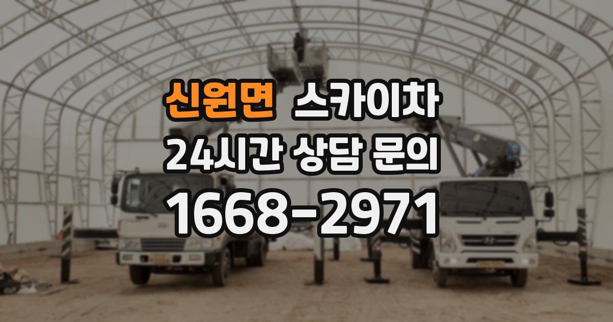 신원면 스카이차