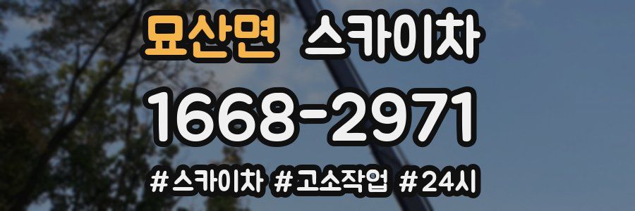 묘산면 스카이차