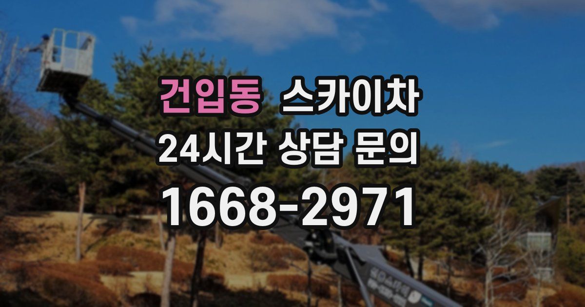 건입동 스카이차