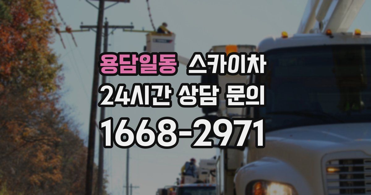 용담일동 스카이차