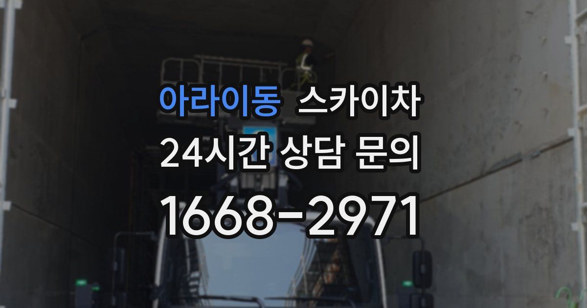 아라이동 스카이차