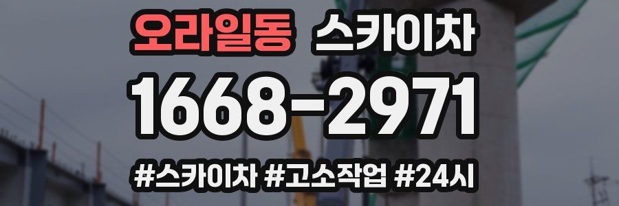 오라일동 스카이차