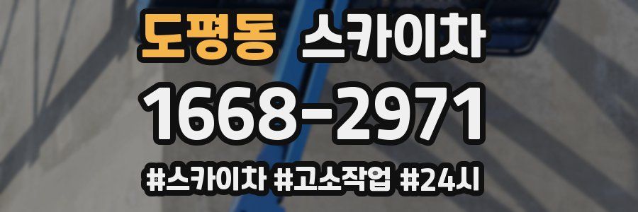 도평동 스카이차