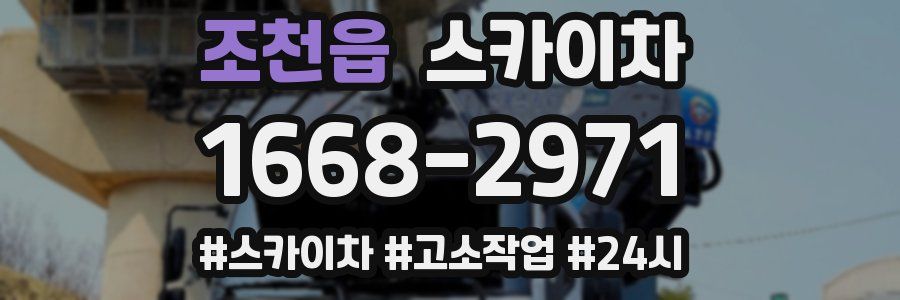 조천읍 스카이차