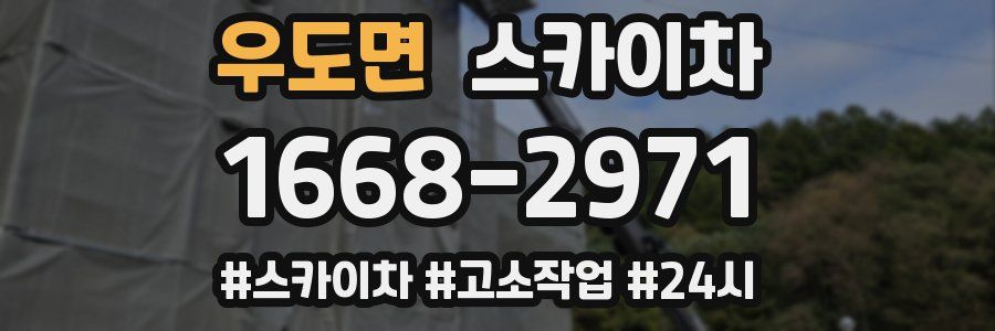 우도면 스카이차