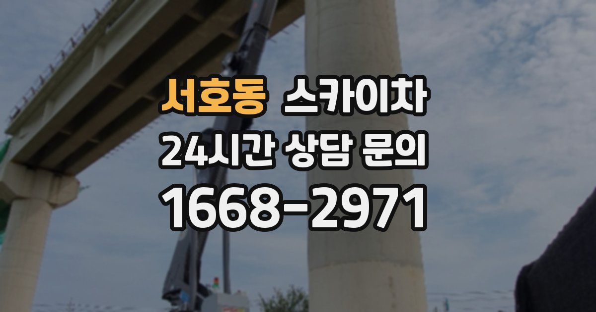 서호동 스카이차