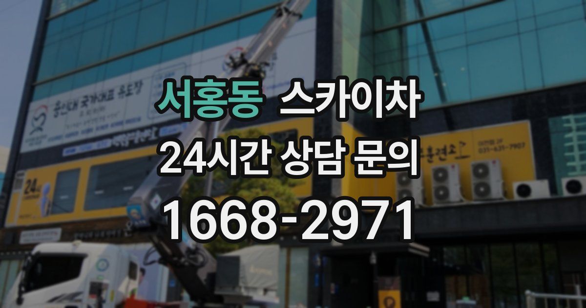 서홍동 스카이차