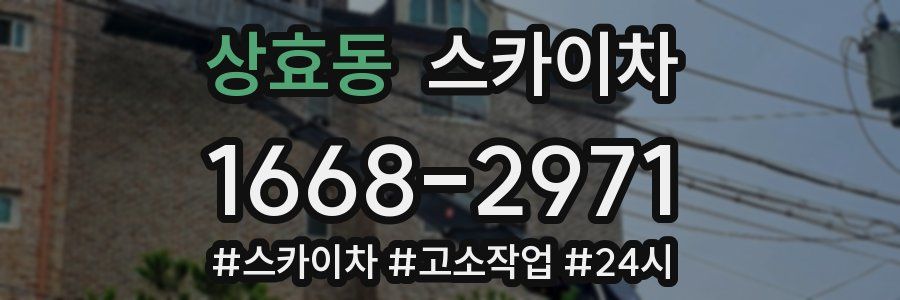 상효동 스카이차