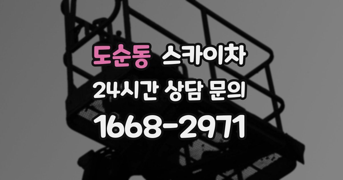 도순동 스카이차