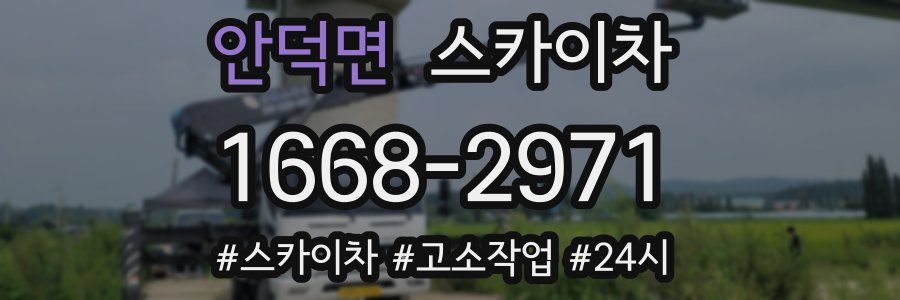 안덕면 스카이차