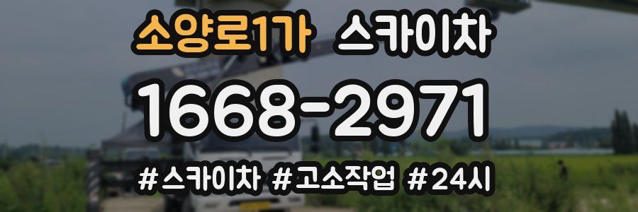 소양로1가 스카이차