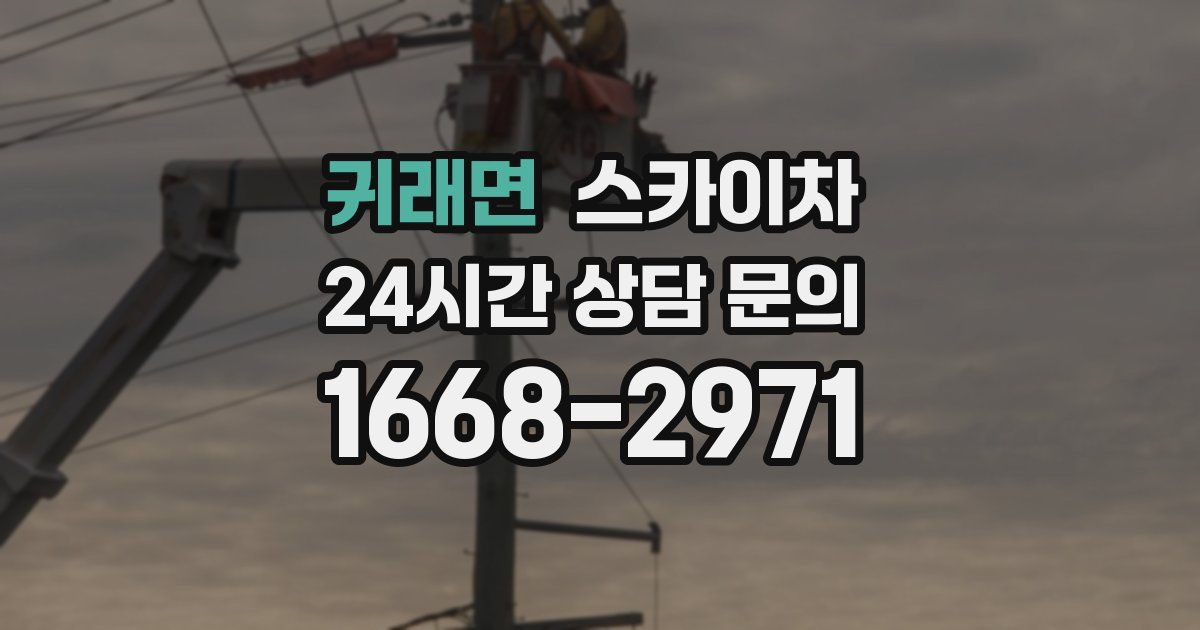 귀래면 스카이차