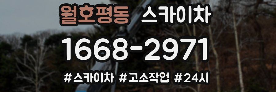 월호평동 스카이차