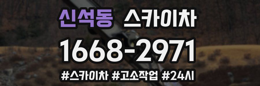 신석동 스카이차