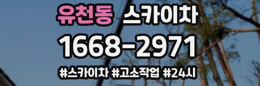 유천동 스카이차