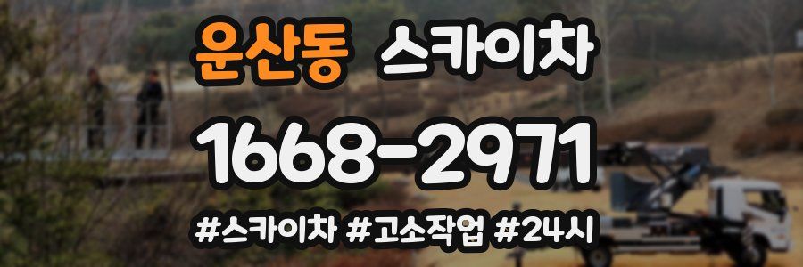 운산동 스카이차