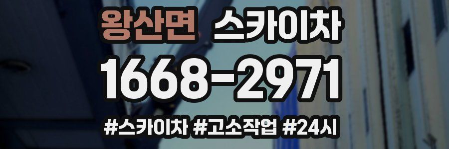 왕산면 스카이차