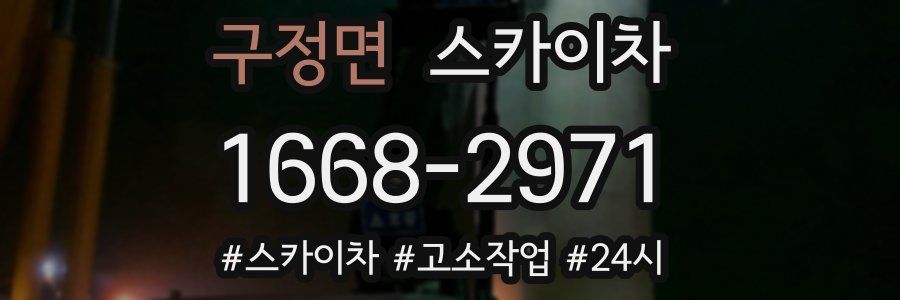 구정면 스카이차