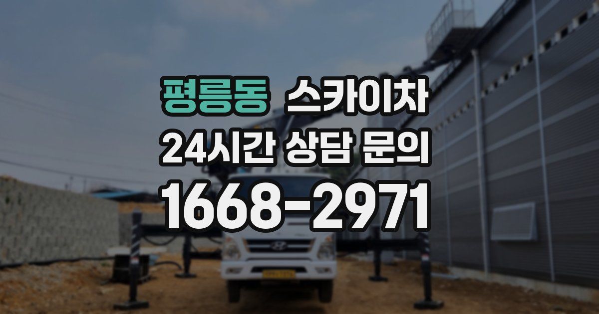 평릉동 스카이차