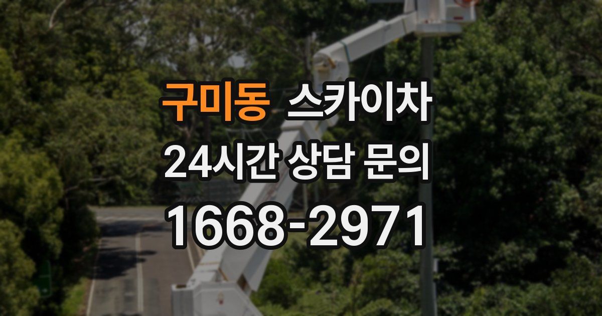 구미동 스카이차