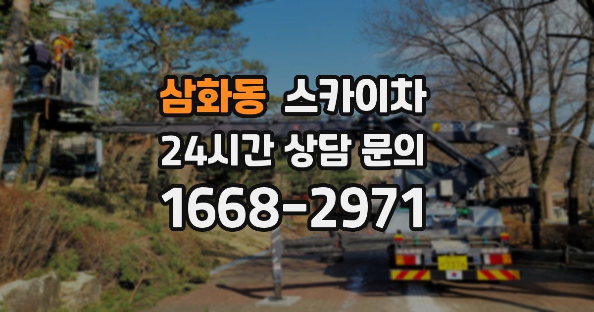 삼화동 스카이차