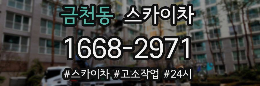 금천동 스카이차