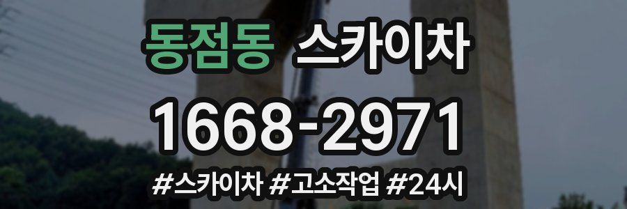 동점동 스카이차