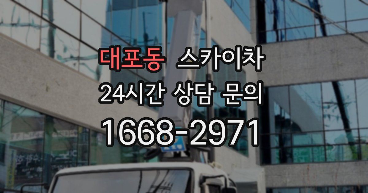 대포동 스카이차