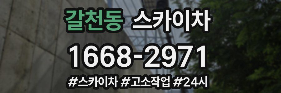 갈천동 스카이차