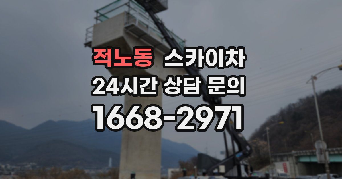 적노동 스카이차