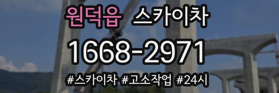 원덕읍 스카이차