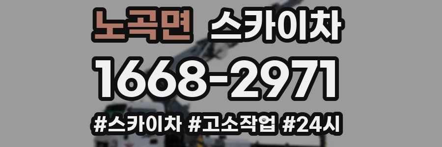 노곡면 스카이차