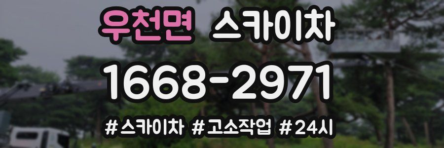 우천면 스카이차