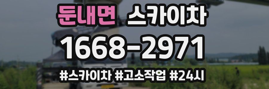 둔내면 스카이차