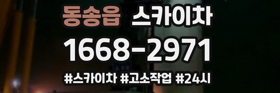 동송읍 스카이차