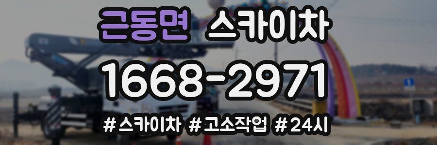 근동면 스카이차