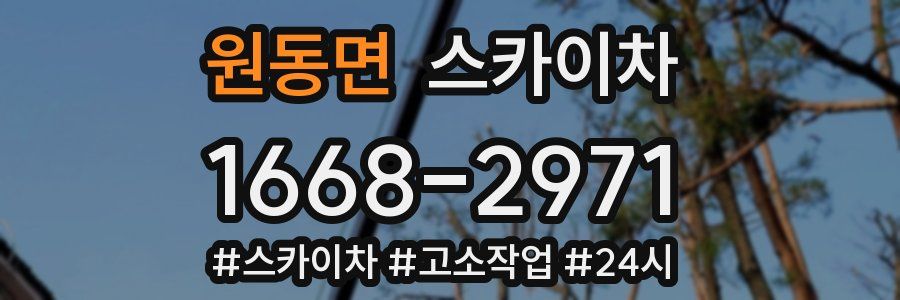 원동면 스카이차