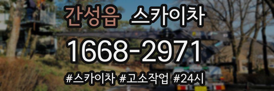 간성읍 스카이차