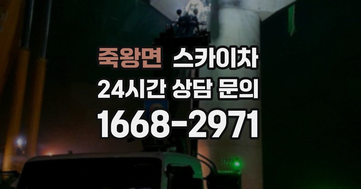 죽왕면 스카이차