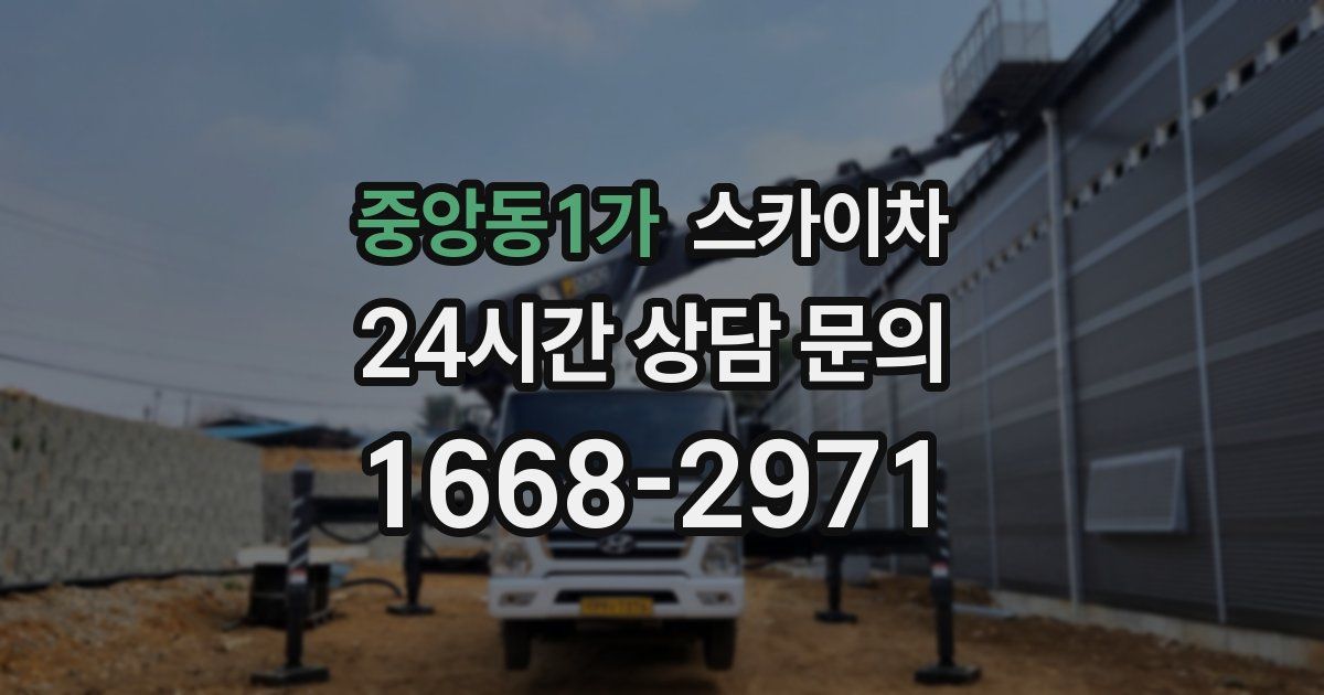 중앙동1가 스카이차