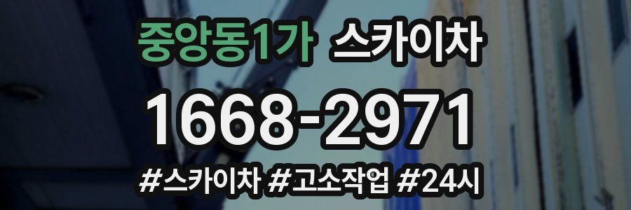 중앙동1가 스카이차