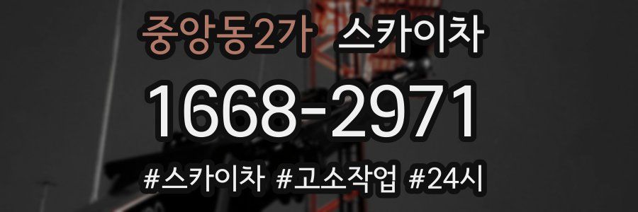 중앙동2가 스카이차