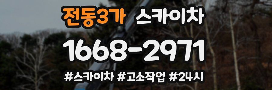 전동3가 스카이차