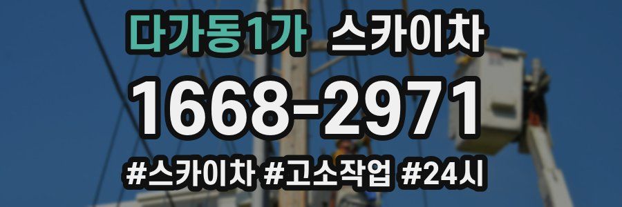 다가동1가 스카이차