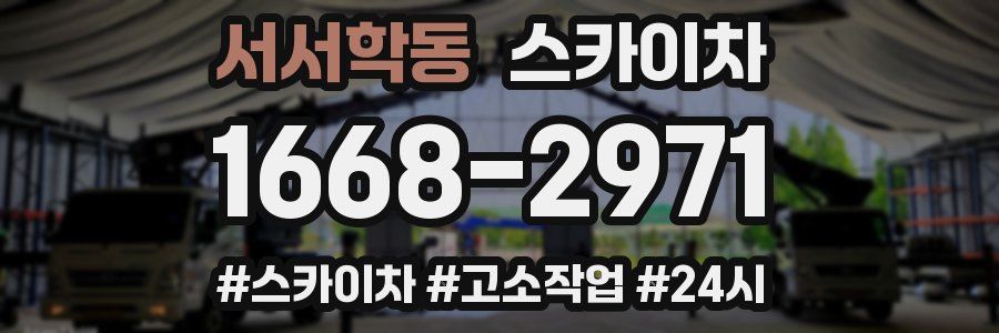 서서학동 스카이차