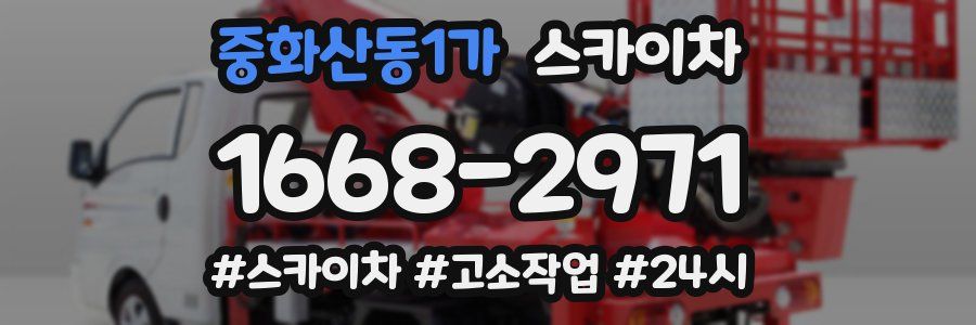 중화산동1가 스카이차